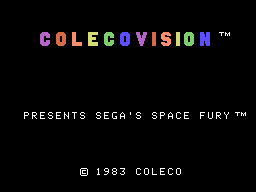 Space Fury screenshot 3 for Colecovision